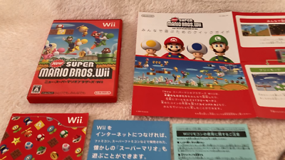 New Super Mario Bros. 2009 Nintendo Wii Video Games NTSC-J