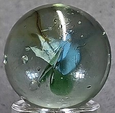 Vintage Imported Hybrid Cat's Eye Marble .60 Inches Near-Mint Condition