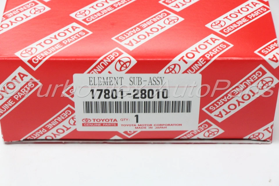 Toyota RAV4 4 cilindros Filtro de aire original OEM 17801-28010 2,4 L 2001-2005 2,0 L Foto 4 de 4