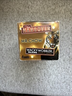 The MR CHOW Hangover Talking Wacky-Wobbler Bobble Head Funko | eBay