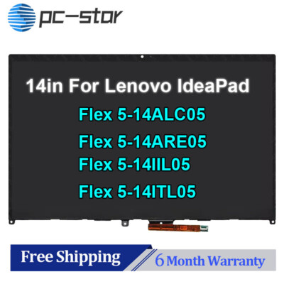 Lenovo IdeaPad Flex 5-14IIL05 5-14ITL05 Lcd Touch Screen w