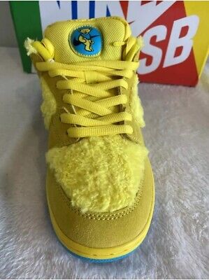 Size 9.5M/11W SB Dunk Low x Grateful Dead Yellow Bear Optic Size 9.5M/11W SB Dunk Low x Grateful Dead Yellow Bear Optic