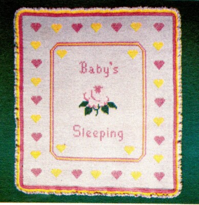 PRECIOUS Baby's Sleeping Afghan/Crochet Pattern INSTRUCTIONS ONLY