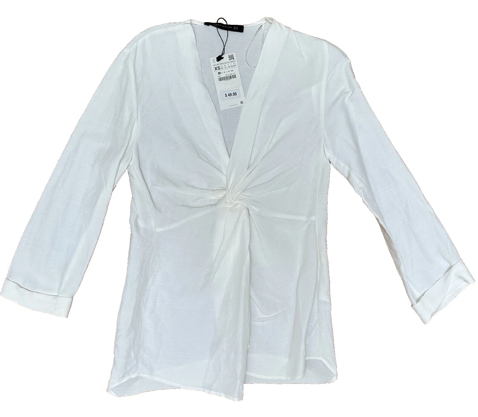 Blusa Top Blanco para Mujeres