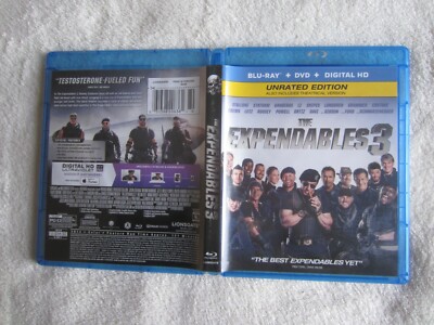 The Expendables 3 (Blu-ray/DVD, 2014)