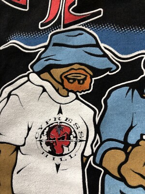 Official Cypress Hill DVX 90s Rap Tee Hip Hop Men's Limited Official Cypress Hill DVX 90s Rap Tee Hip Hop Men's Limited