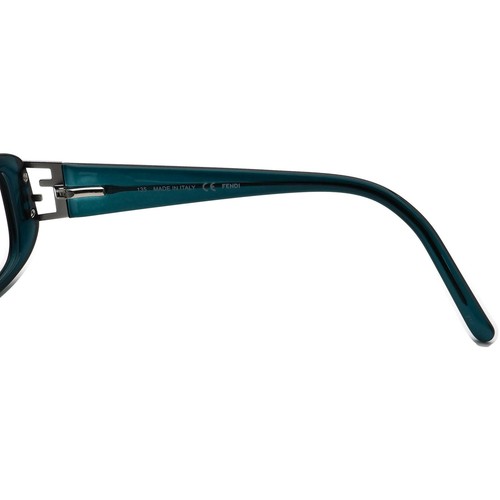 Fendi Women's Sunglasses Frame Only F976R 425 Blue Rectangular Italy 52 mm - Picture 10 of 11