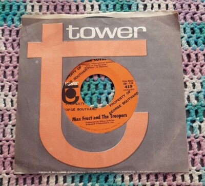 Max Frost and The Troopers 45 Free Lovin' / Shape Of Things To Come Tower 419