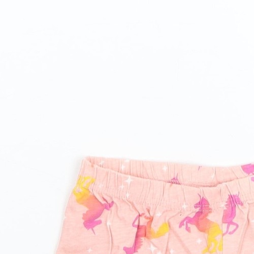Pink Angel Girls Pink Cotton Blend Sleep Shorts Size 7-8 Years unicorn - Picture 3 of 12