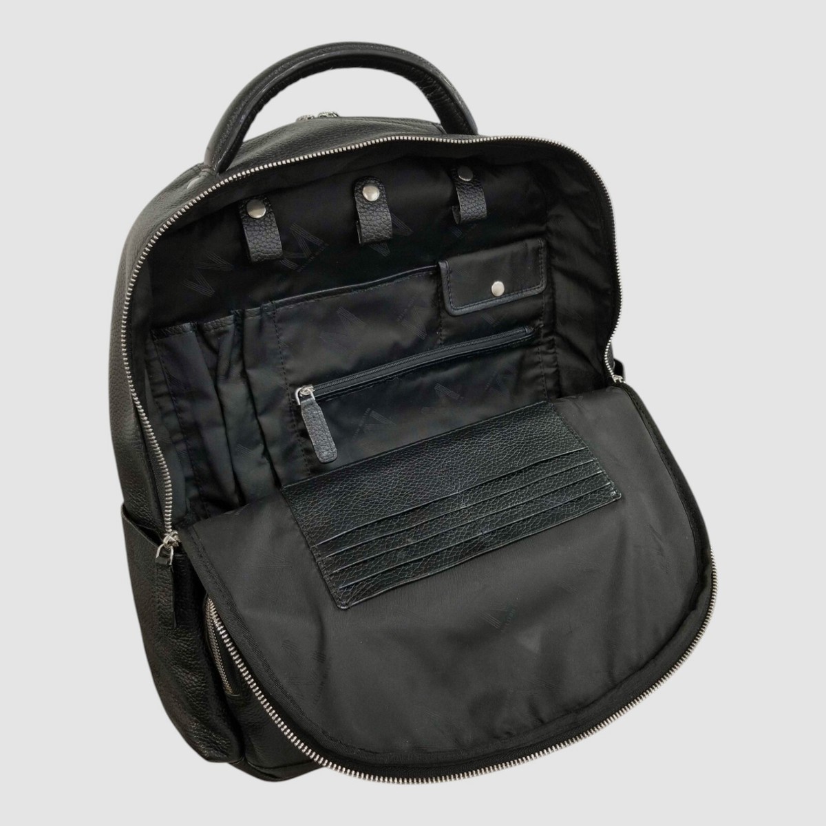 Royce New York x Delta Black Million Miler Leather Travel  display picture 2