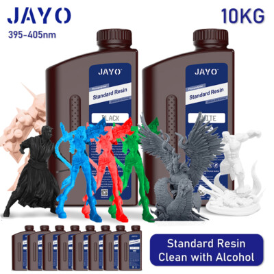 10KG JAYO 3D Printer Resin 1KG UV 405nm Standard Resin for LCD/SLA/DLP Low Odor