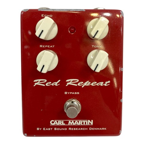 Carl Martin Red Repeat Delay Guitar Effect Pedal