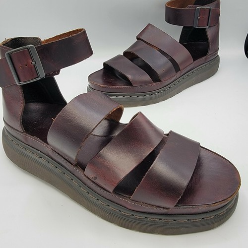 doc sandals brown
