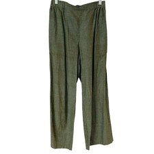 CP Shades Wide Leg Pants Womens S Green Elast...