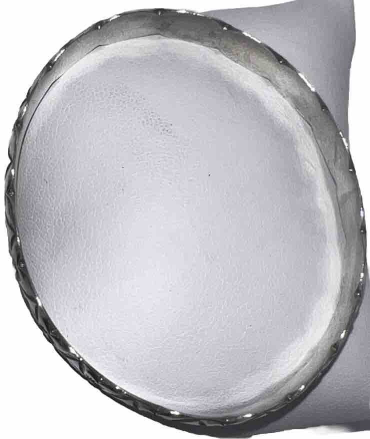 Sterling Silver Two-Tone Oval Scroll Hawaiian Flo… - image 4