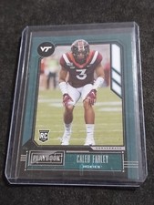 Caleb Farley Playbook Rookie Card 2021 Panini Chronicles Draft Picks #328 Titans