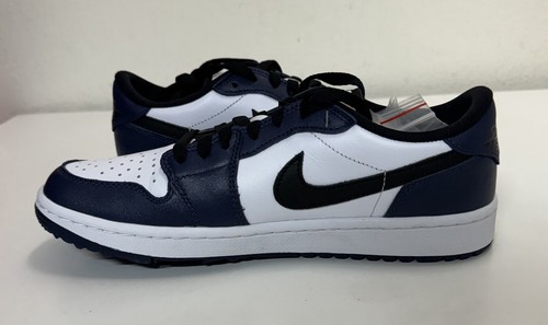 Nike Air Jordan 1 Low Golf Shoes Mens Sz 8/ Women’s 9.5 Midnight Navy DD9315-104 - Picture 9 of 13