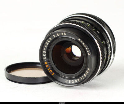 【美品】Voigtländer COLOR-SKOPAREX 2.8/35mm Voigtlander Color Skoparex 2.8/35 35mm F2.8 Voigtlander Rollei