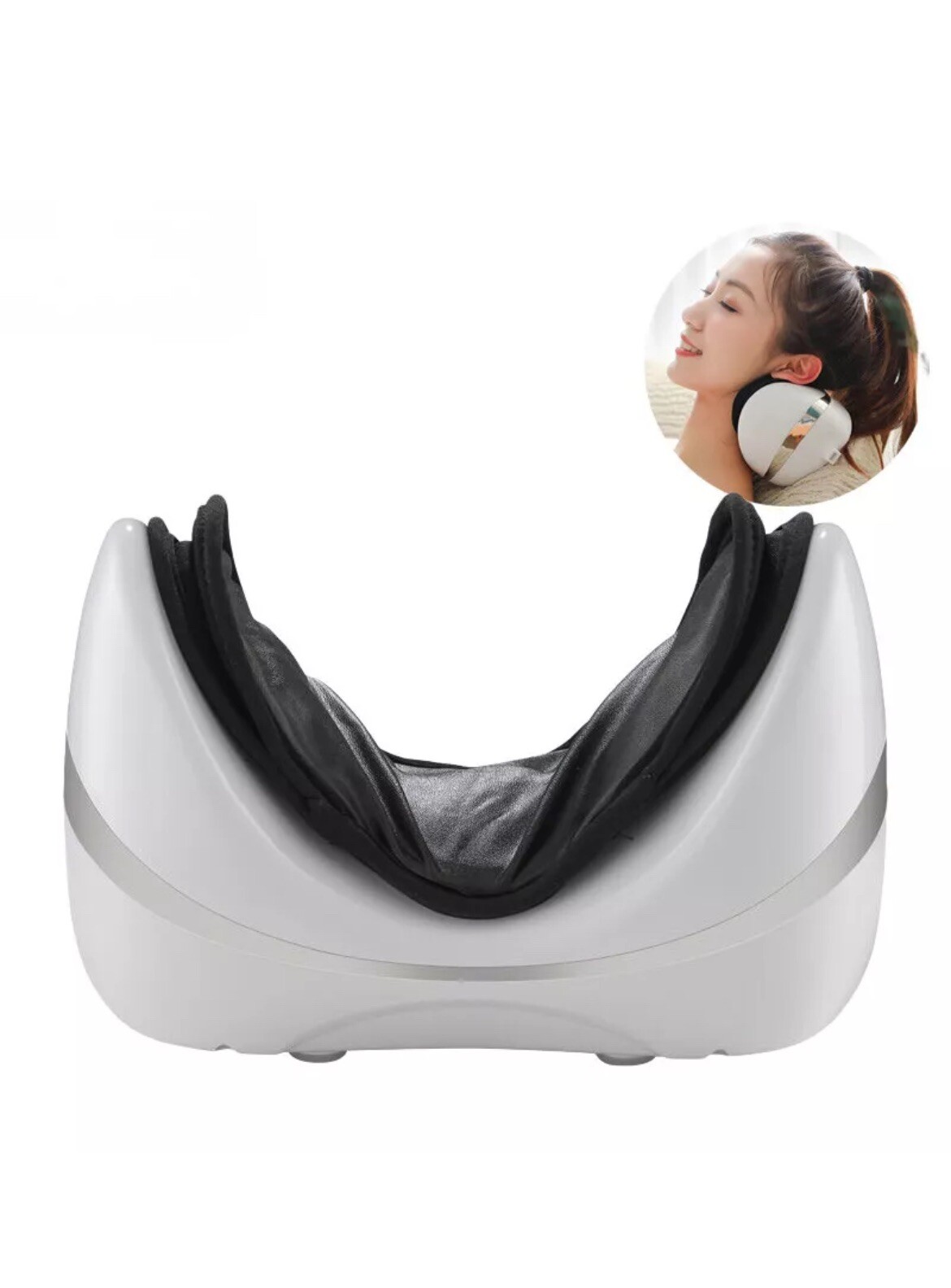 Cozy Health Inflatable Heated Neck Traction Massage Pillow 