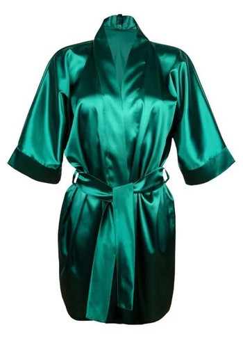 DKaren 90 Morgenmantel SCHLAFROCK Morgenrock Bademantel Nachtwäsche Satin S-XXL - Bild 3 von 6