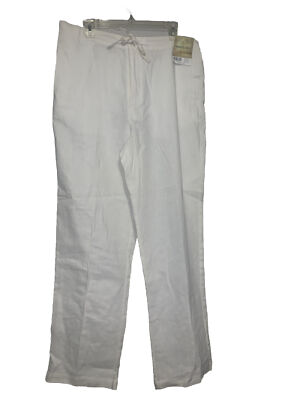 Paradise Shores Linen Blend Pant Size L/32