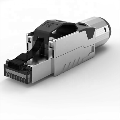 CAT8 Netzwerkstecker RJ45 Werkzeuglos Netzwerk CAT 8.1 Verlegekabel RJ45 Stecker