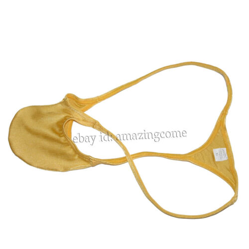 Men's Micro Hip Enhancer Thong Underpants Contoured Pouch String Tangas Panties - Picture 4 of 22