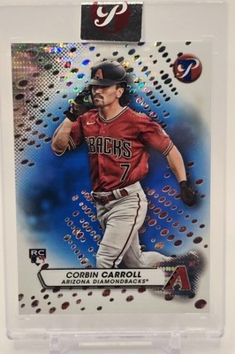 2023 Topps Pristine Corbin Carroll  RC Blue Refractor /75 Factory Encased 🔥🔥🔥