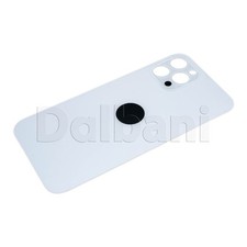 Back Glass Rear Housing Battery Cover Camera Lens For iPhone 12 Pro Max White