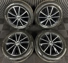 16 GENUINE SKODA OCTAVIA MK3 BLACK DC WHEELS TYRES ALLOYS 5E0601025AD