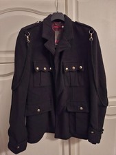 ADERLASS Admiral Jacket WOOL XL Mittelalter Gothik Barock Military Victorian