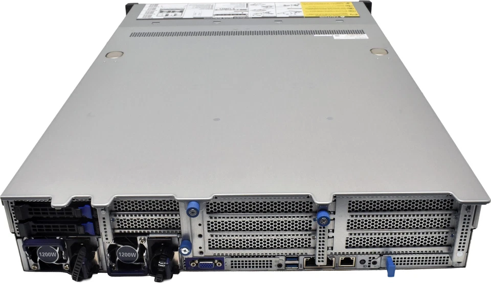 Gigabyte R282-Z90 Server AMD EPYC 7002/7001 0GB PC4 2xHeatsink RailKit Neu OVP - Bild 4 von 4