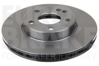 Eurobrake 2X Bremsscheibe Ø280Mm BelüFtet FüR Mercedes-Benz B-Klasse A-Klasse
