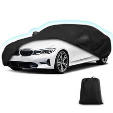 Full Car Cover Waterproof UV Protect For BMW 3 Series 320i 325i 328i 330i 335i