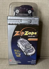Zip Zaps Micro RC Chrysler PT Cruiser 1:64 Scale 2002 RadioShack - Purple NIB