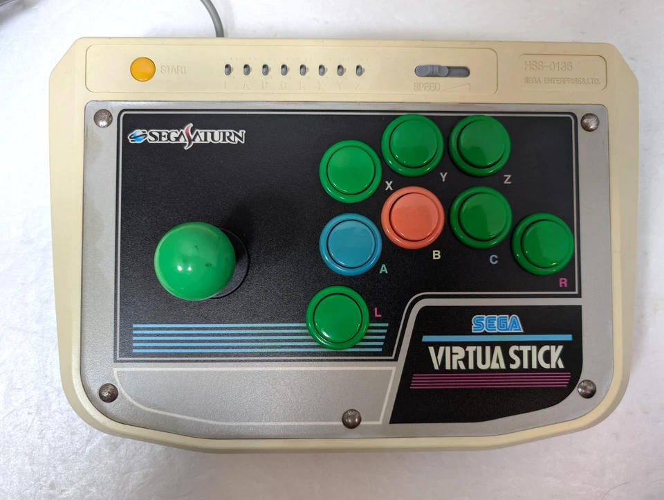 Sega Saturn Virtua Stick Controller HSS-0136 SS Japan - Image 3 of 4