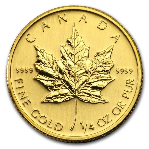 2006 Canadian Gold Maple Leaf 1/4 oz — photo from the most recent tracked eBay sale