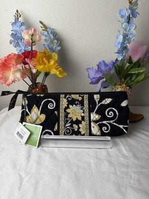 Vera Bradley Yellow Bird Brush and Pencil Case NWT - Retired Pattern, Rare!  