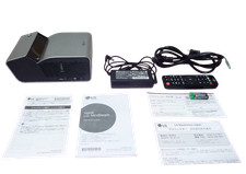 LG PH450UG Portable Projector Ultra Short Throw DLP Tested Working Complete Set
