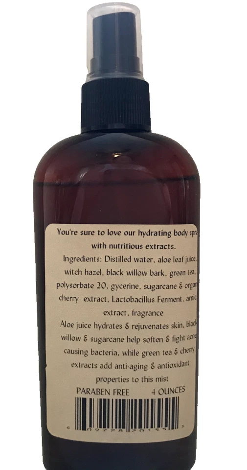 RICE FLOWER & SHEA FRAGRANCE SPRAY SPLASH 4 OZ NEW BATH BODY WORKS DUPE CLASSIC - Image 2 of 2