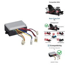 AlveyTech 36V HB3650-TYD6A Controller for Razor Crazy Cart XL - 6 Wire Throttle