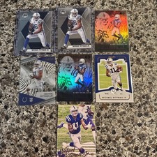 7 Card Michael Pittman Rookie Lot Mosaic, Illusions