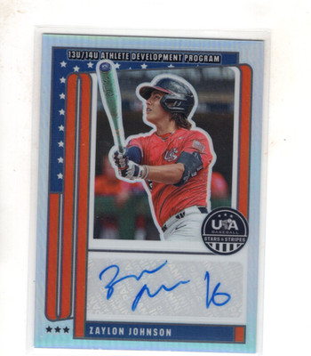 A9962- 2026 USA Baseball Stars and Stripes Insert2 -You Pick- 15+ FREE US SHIP