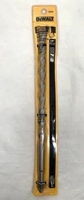 DeWalt Carbide Masonry 1/2" x 12" Extra Long Hammer Drill Bit, No-Spin Shank