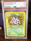1999 POKEMON BASE SET UNLIMITED #11 NIDOKING-HOLO PSA 7