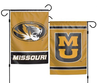 (Einheitsgröße schwarz gold gelb weiß) - Wincraft Ncaa Gartenfahnen 30 cm x 46 cm