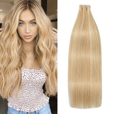 Windtouch Tape In Hair Extensions For Women Tape In Balayage Ombre Honey Blonde
