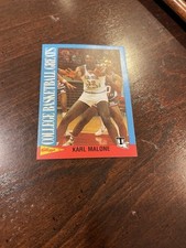 1991-92 Kellogg's College Basketball Greats - Karl Malone #6