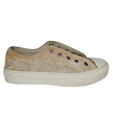Christian Dior Walk'N'Dior Floral Embroidered Low Top Sneakers EU 38.5 US 8.5