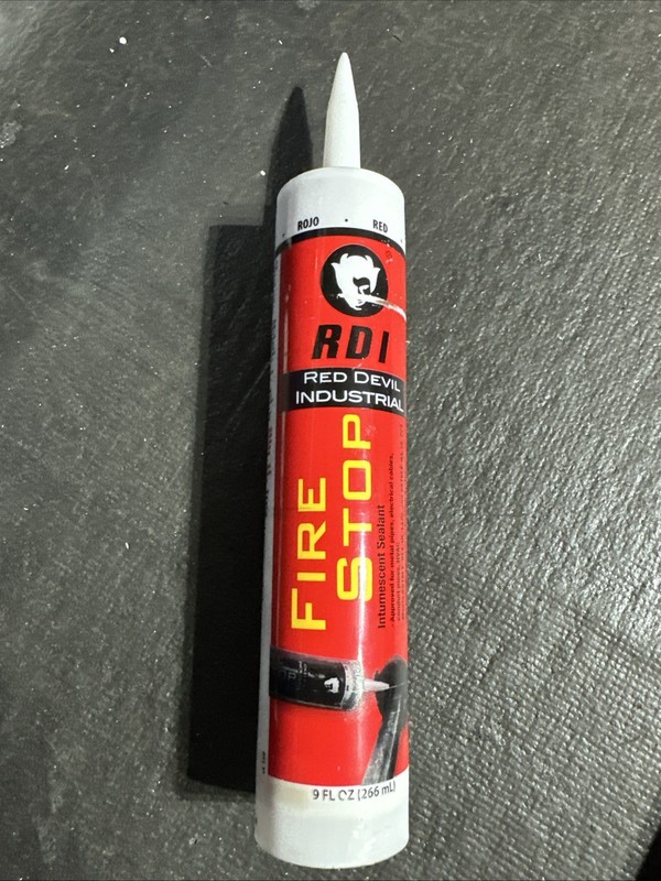 Red Devil LC150RD Sealant, Pale Red, 35 to 100 deg F, 9 fl-oz Cartridge